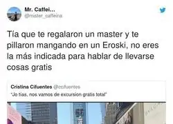 Cristina Cifuentes deber&iacute;a callarse en un rinc&oacute;n durante muchos a&ntilde;os