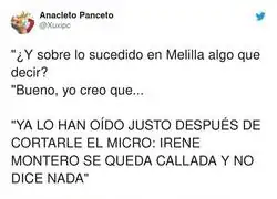 Terrible lo de Irene Montero