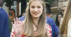 &iquest;Qu&eacute; le pasa a la Princesa Leonor? Estas marcas en sus manos han puesto en alerta a la gente