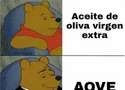 Formas de llamar al aceite de oliva