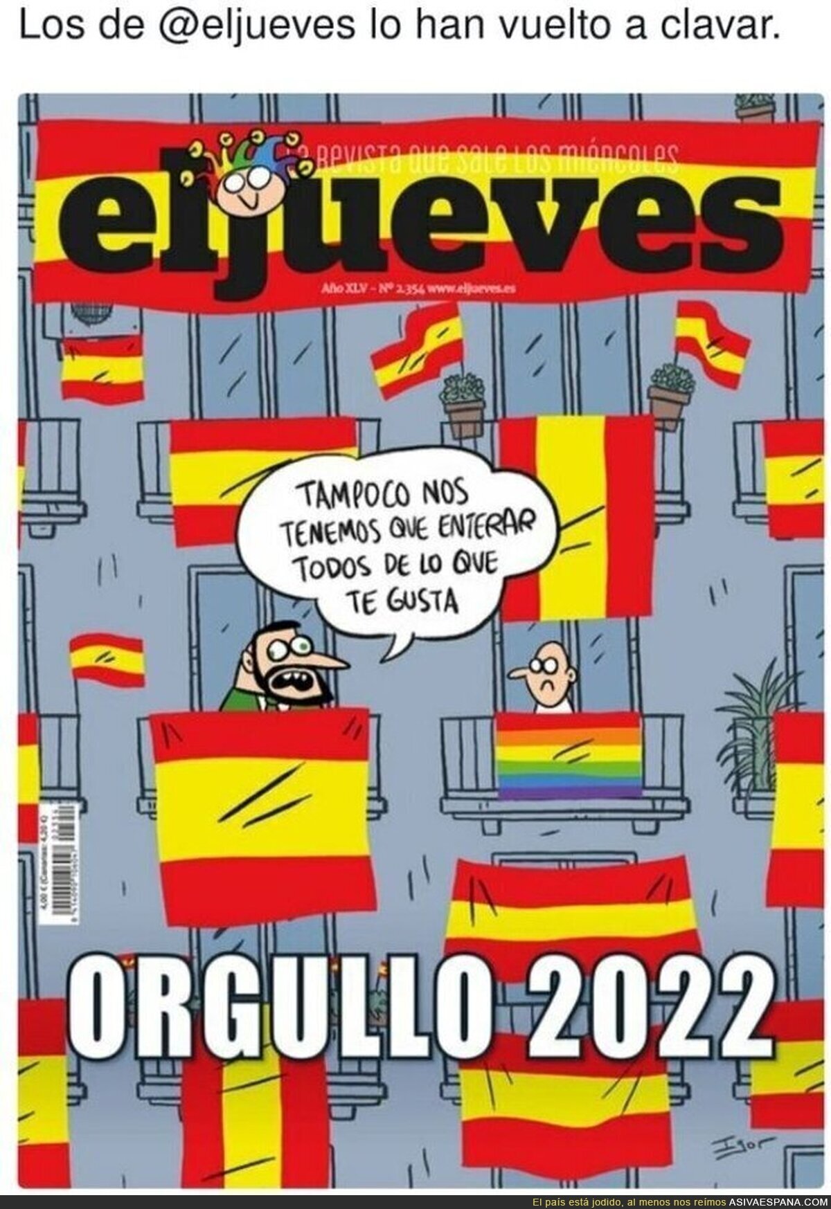 Retrato exacto del Orgullo en España