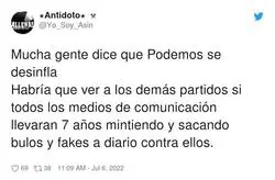 Demasiado est&aacute; aguantando Podemos