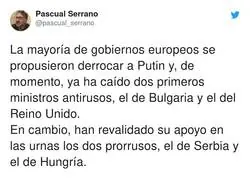As&iacute; est&aacute; la situaci&oacute;n pol&iacute;tica durante la guerra