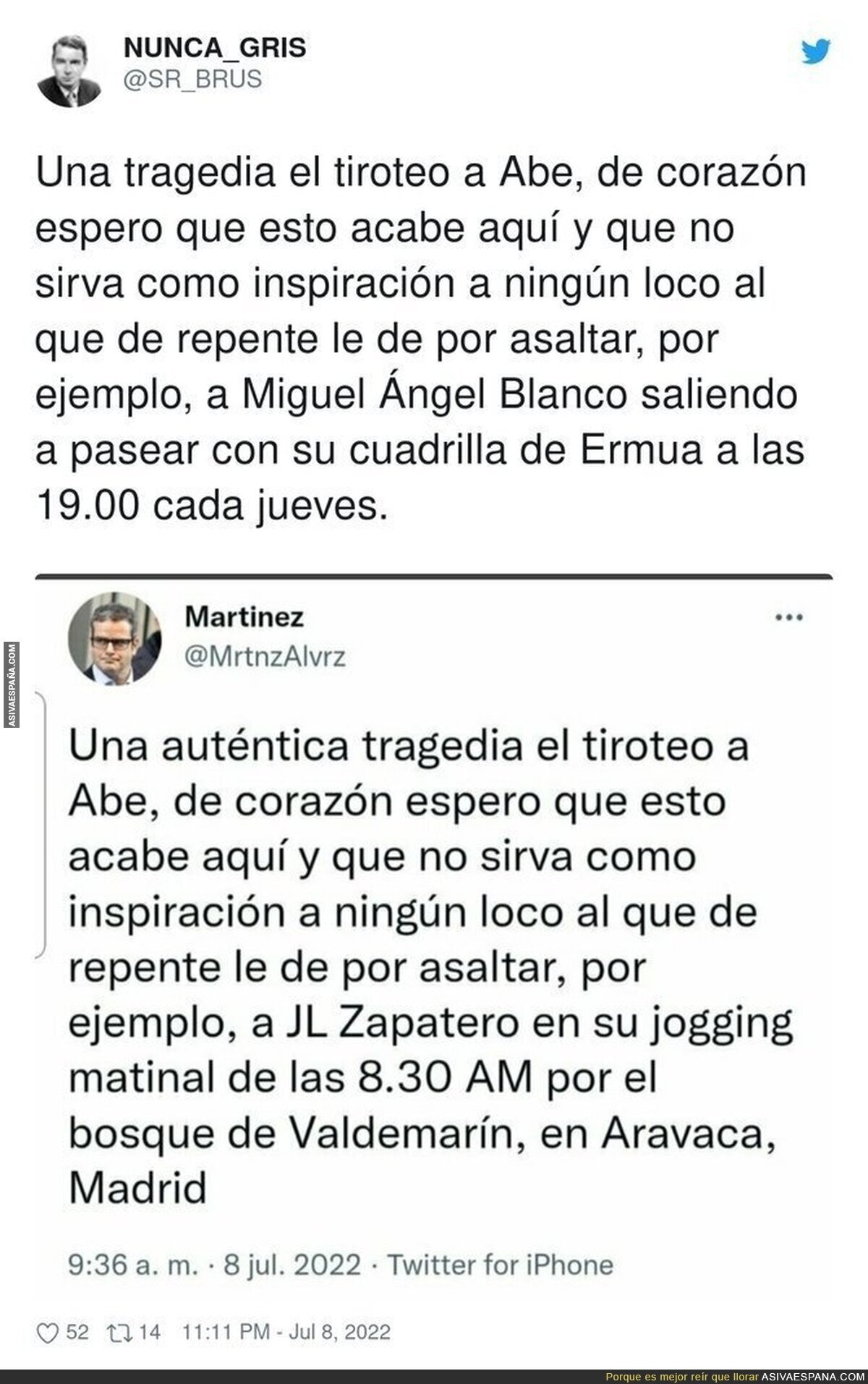 La gente ha enloquecido por completo