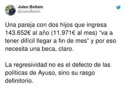 Hay gente que deber&iacute;a cobrar 1000 al mes para saber lo que es sufrir de verdad para llegar a fin de mes