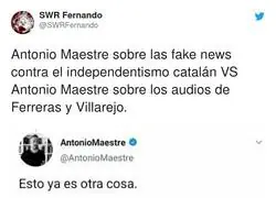 Las dos caras de Antonio Maestre