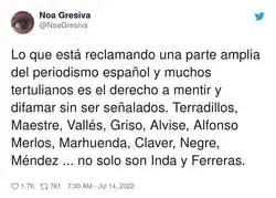 El peligro de una parte del periodismo espa&ntilde;ol