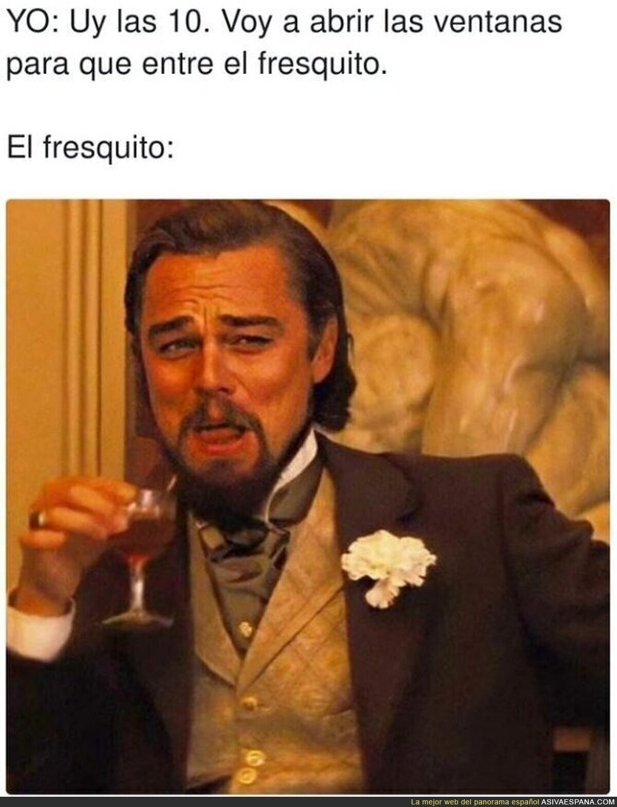 Sin rastro del fresquito