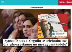 IDA a dos ayusadas de pedir el 'D&iacute;a del Orgullo Facha'