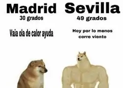 As&iacute; se sufre el calor seg&uacute;n donde sea