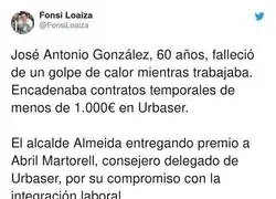 Alguien debe pagar por este asesinato