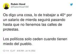 Hay  que salir a las calles