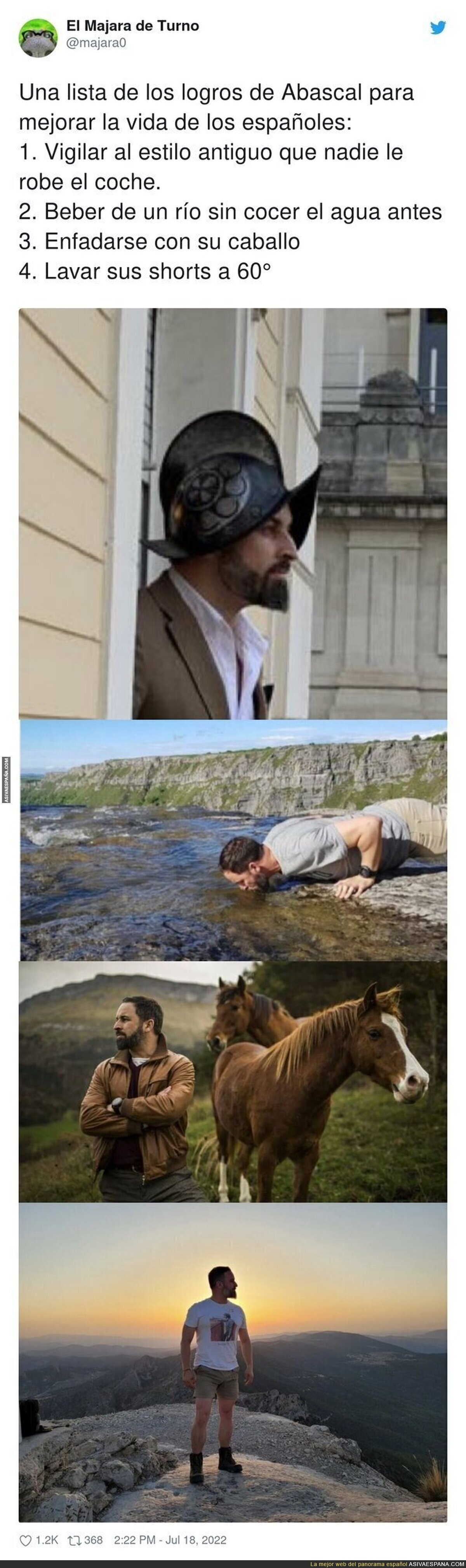 Las &uacute;nicas cosas que nos ha ense&ntilde;ado Santiago Abascal