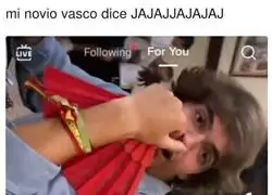 No ha visto un vasco en su vida