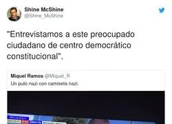 Antena 3 dando voz a un nazi