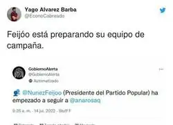 Feij&oacute;o preparando el terreno