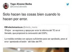 Feij&oacute;o aprende de un grande