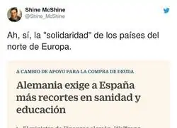 El norte de Europa se rebela contra el sur