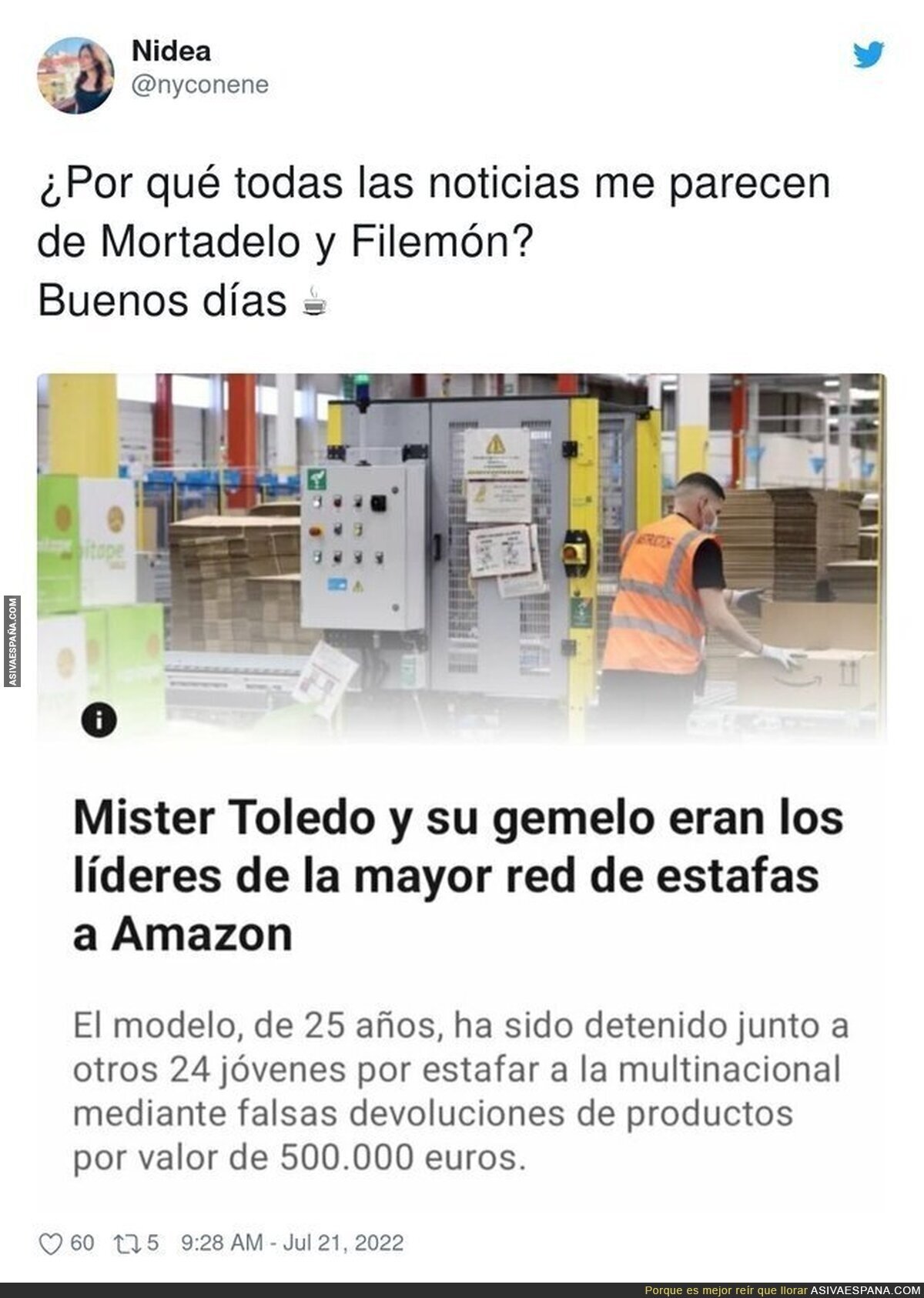 Parece de chiste algunas noticias que pasan en Espa&ntilde;a