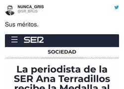 Los m&eacute;ritos de la cloaquera Ana Terradillos