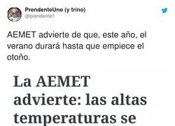 La AEMET advierte que tras la lluvia todo estar&aacute; mojado hasta que se seque