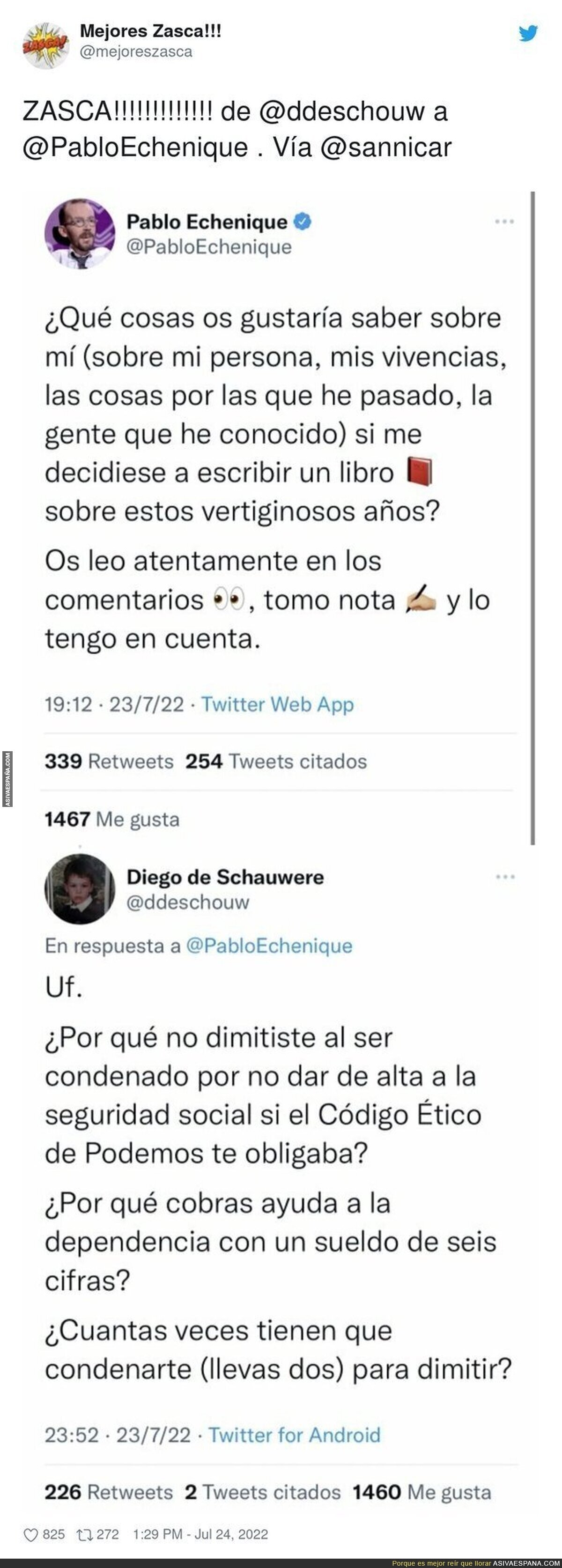 Preguntas para Pablo Echenique