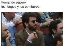 Poca preocupaci&oacute;n ante los incendios