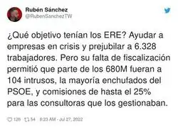 El gran problema de los ERE