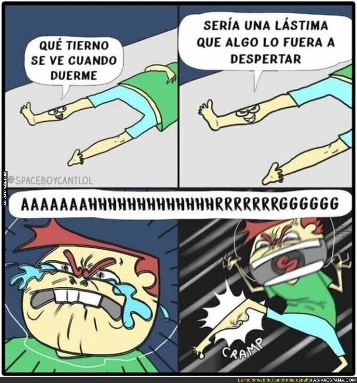 La peor manera de despertarse