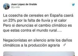 Tenemos Espa&ntilde;a convertida en un desierto