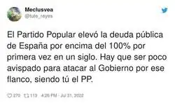 Poca memoria en el PP