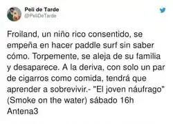La dura vida de Froil&aacute;n