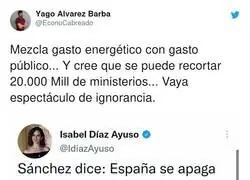 Isabel D&iacute;az Ayuso es un peligro p&uacute;blico