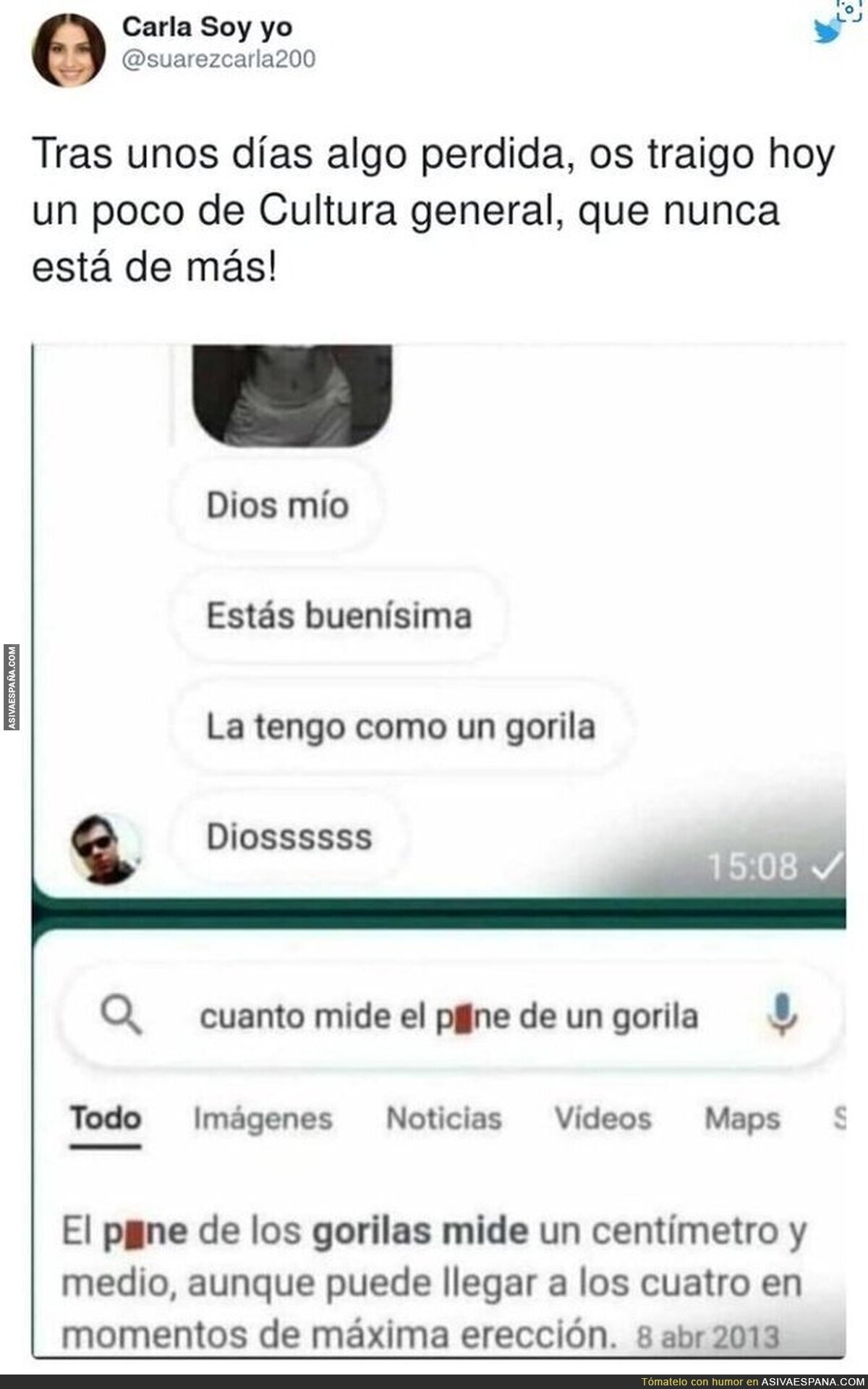 Un breve resumen para no hacer el ridículo ante una mujer