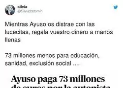 Despilfarro total en Madrid