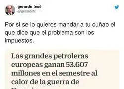 El gran beneficio de las petroleras