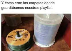 Los buenos tiempos guardando m&uacute;sica