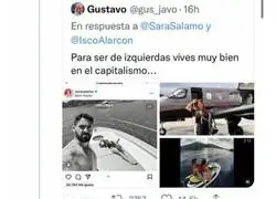 El ZASCA monumental a Sara S&aacute;lamo, novia de Isco, tras pegarse unos viajes en jet privado tras hacerse la ecologista