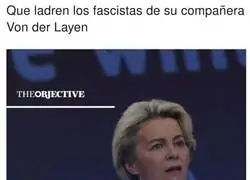 Von der Leyen es del equipo Pedro S&aacute;nchez