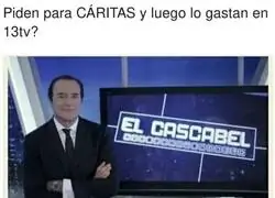 Dar a c&aacute;ritas es casi tirar el dinero