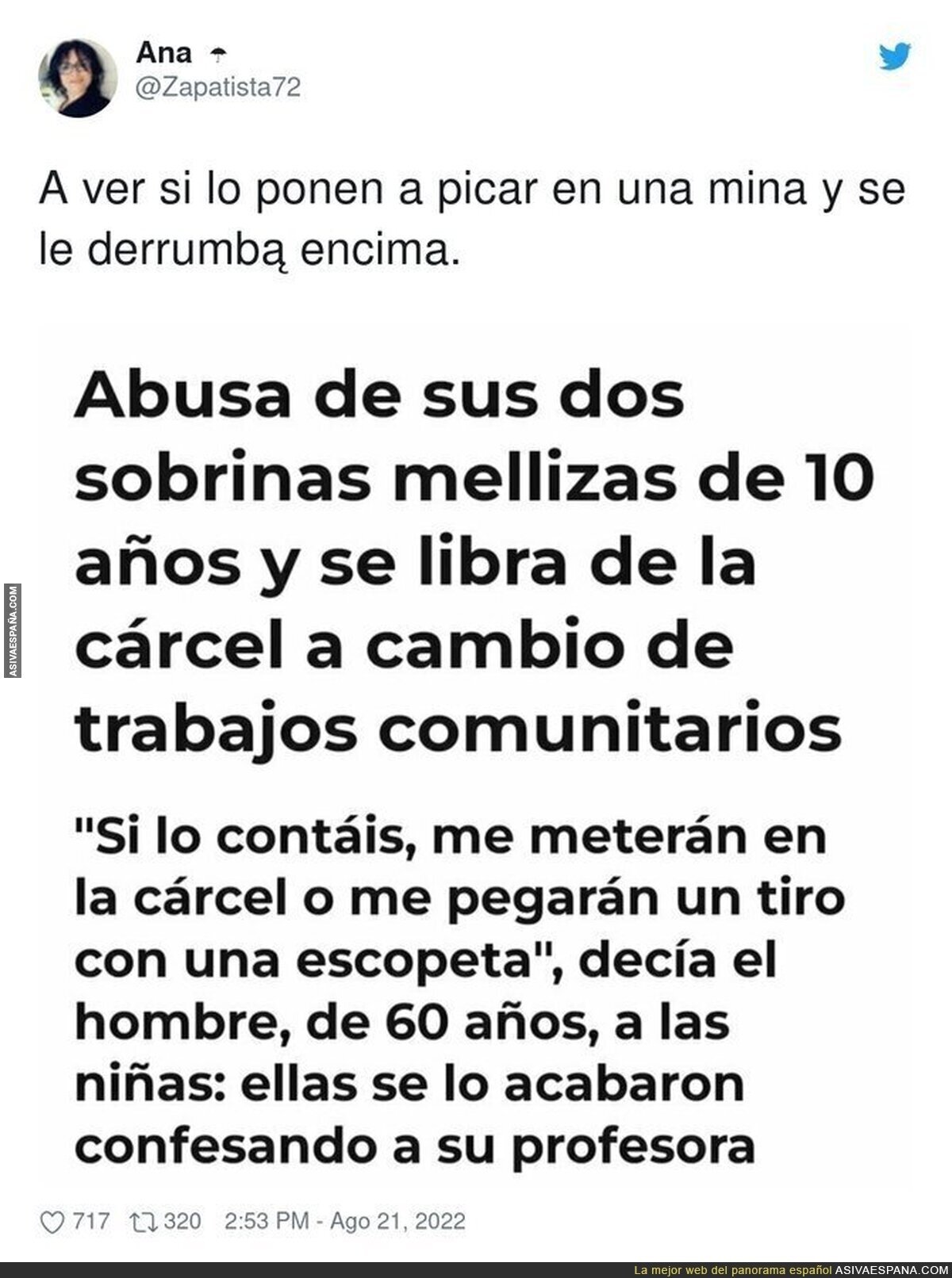 Vamos de mal en peor