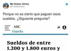 Menudo chollo de empleos, claro que si