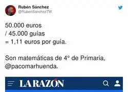 Paco Marhuenda no asisti&oacute; nunca a clase de matem&aacute;ticas