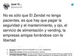 Esc&aacute;ndalo absoluto con el Hospital Isabel Zendal