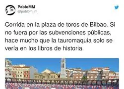 Bilbao pasa de los toros
