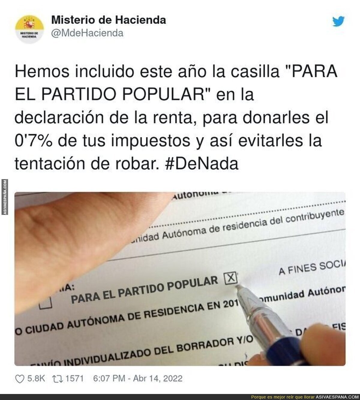 Podr&iacute;a ser real perfectamente