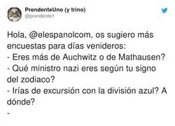 Menudas encuestitas se saca 'El Espa&ntilde;ol'