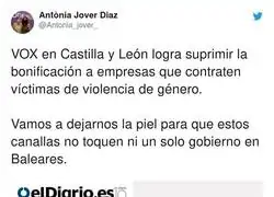 El peligro de VOX queda patente una vez m&aacute;s