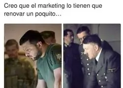 La propaganda ucraniana ya se ha visto