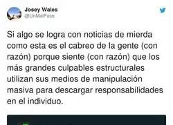 La culpa siempre para los mismos